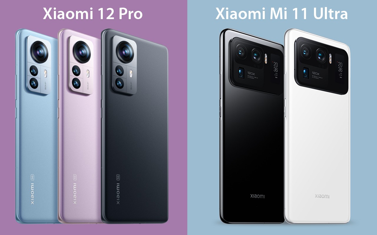 Xiaomi 12 Pro vs Mi 11 Ultra