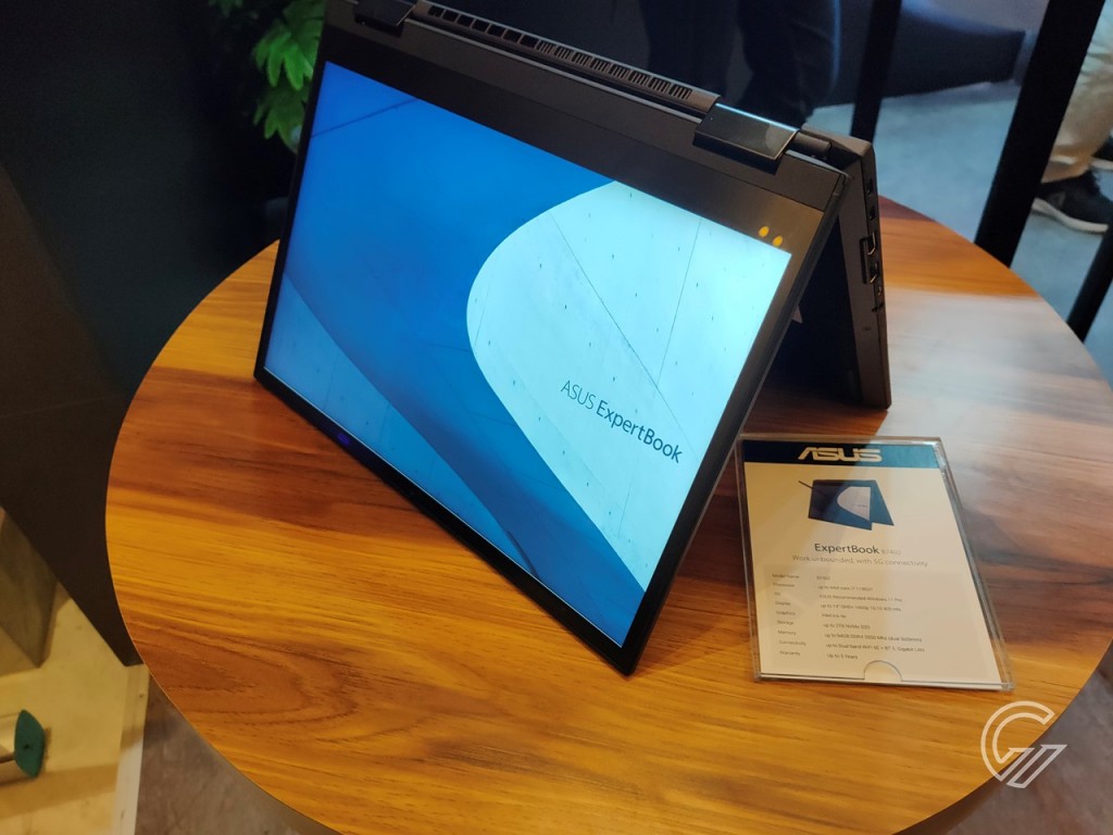 ASUS ExpertBook B7 Flip Dirilis, Laptop 5G Pertama Di Indonesia