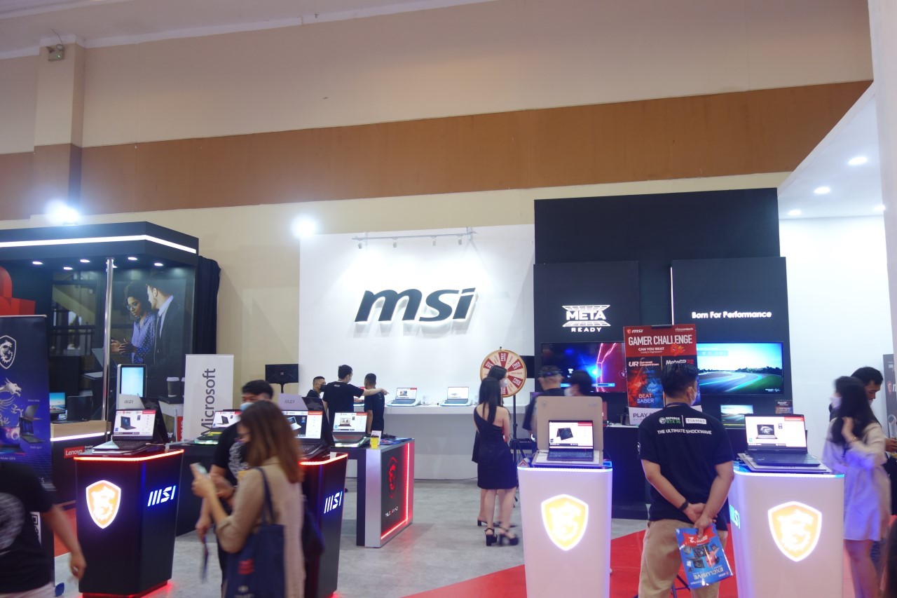 Gratis Steam e-Wallet 50 USD, MSI Indonesia pasang iklan di Indocomtech 2022
