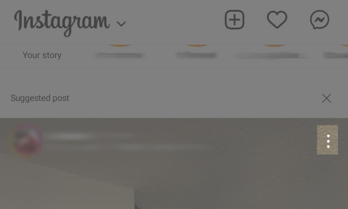 Cara Menghilangkan Saran Postingan di Instagram - 3