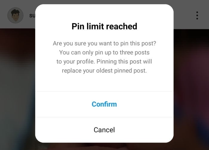 Cara Pin Post Instagram dengan Grid Pinning - 3