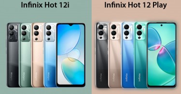 Infinix Hot 12i vs Infinix Hot 12 Play
