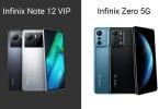 Infinix Note 12 VIP vs Zero 5G