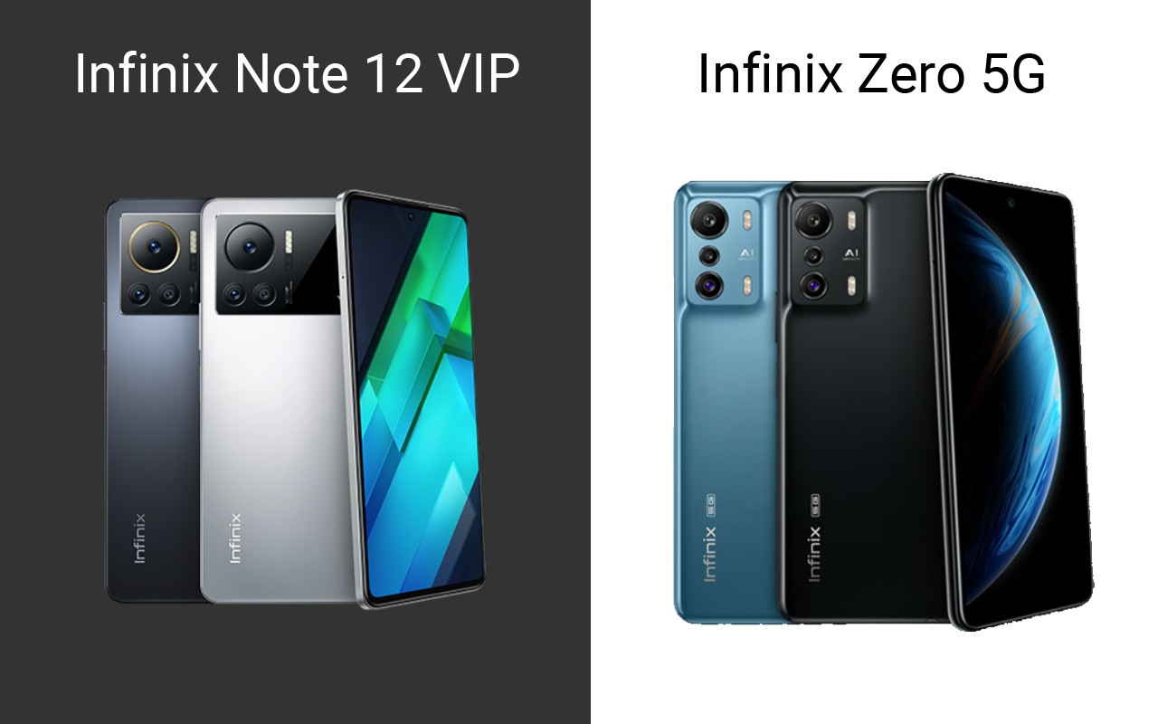Infinix Note 12 VIP vs Infinix Zero 5G Header