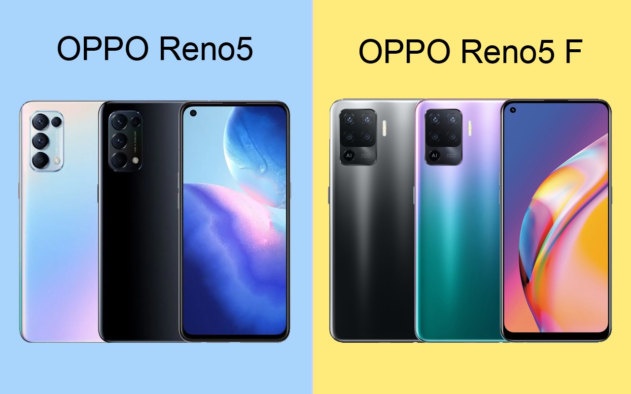 Perbandingan OPPO Reno5 vs Reno5 F Header