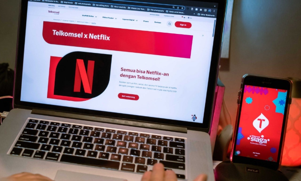 Paket Netflix Telkomsel - Header