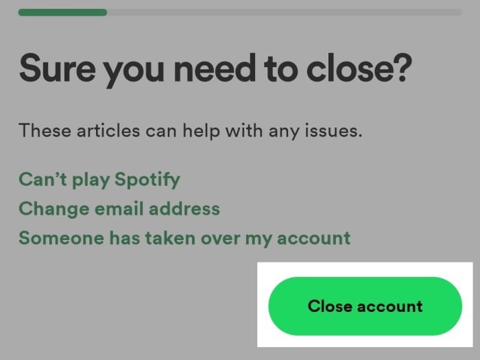 Cara Menghapus Akun Spotify - 1