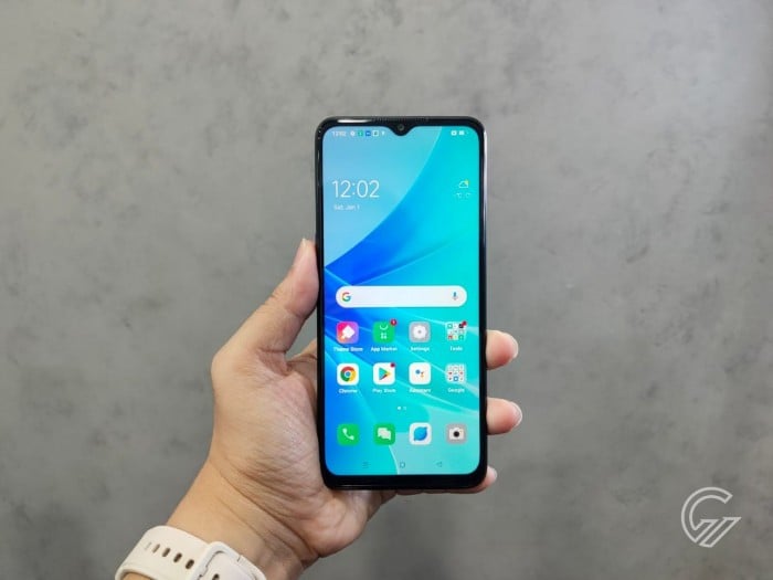 OPPO A57 Tampilan Hands On