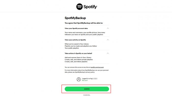 Spotify MyBackup Login - Akun - 1
