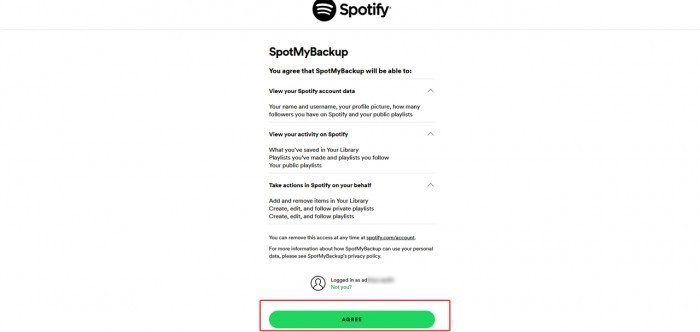 Spotify MyBackup Login - Akun - 2