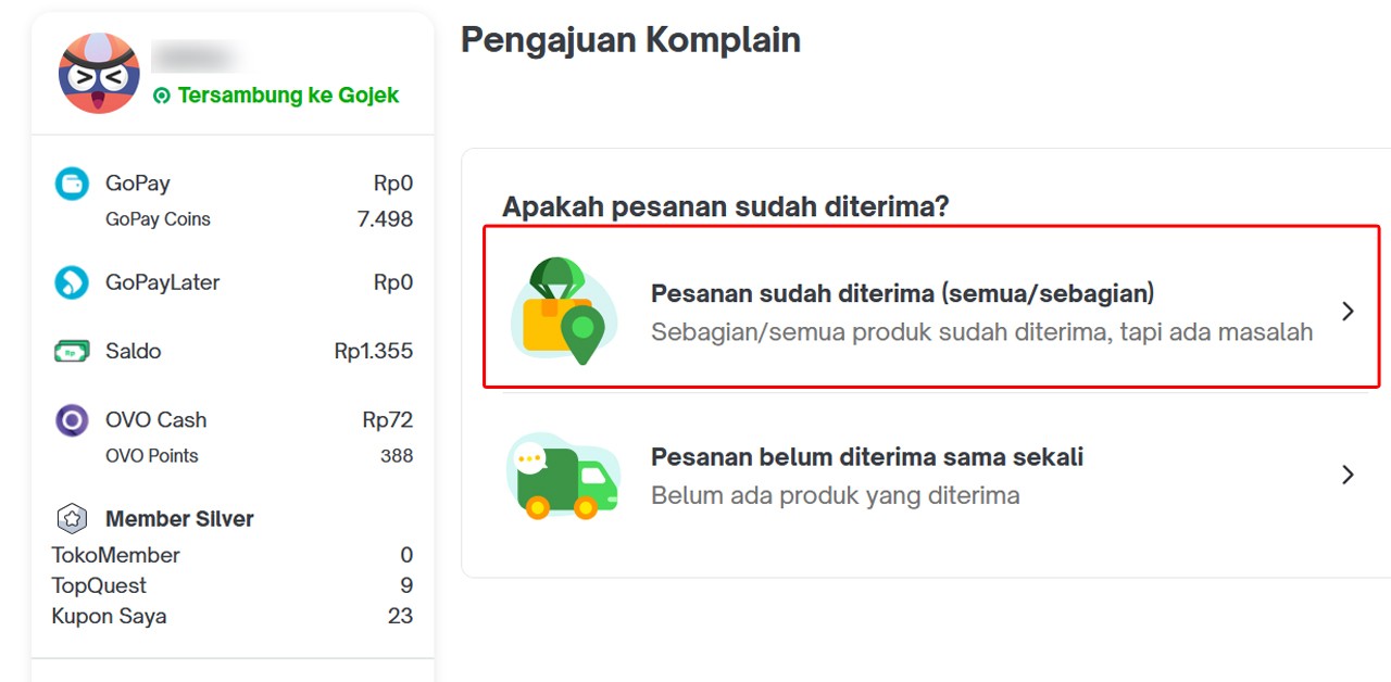 Cara Mengajukan Pengembalian Dana Tokopedia Jika Produk Tidak Sesuai