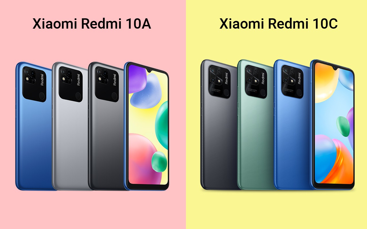 Xiaomi Redmi 10A vs Redmi 10C Header