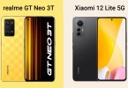 realme GT Neo 3T vs Xiaomi 12 Lite 5G