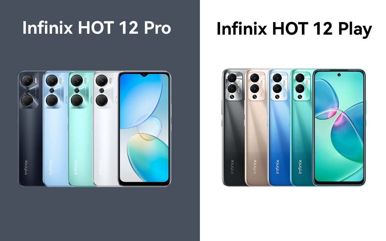 Infinix HOT 12 Pro vs HOT 12 Play