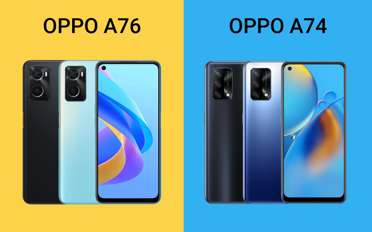 OPPO A76 vs OPPO A74