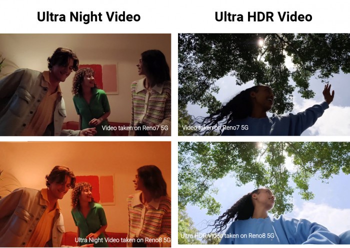 OPPO Reno8 5G - Ultra Night Video