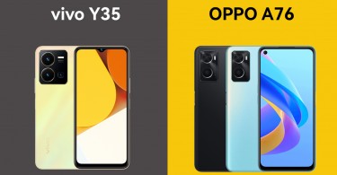 vivo Y35 vs OPPO A76