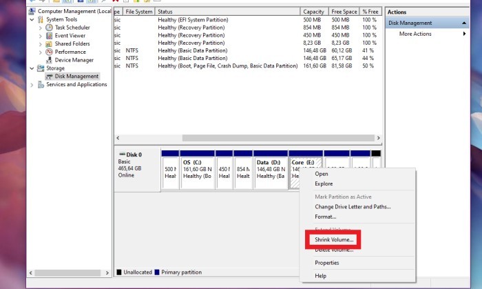 Cara Membuat Partisi Hardisk di Windows - 7