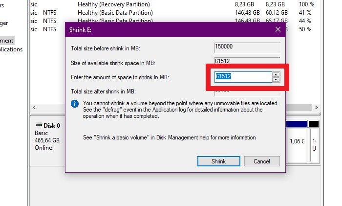 Cara Membuat Partisi Hardisk di Windows - 8