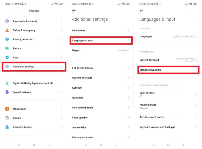 Cara Menghilangkan Getaran Keyboard Xiaomi - 1