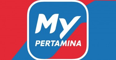MyPertamina Logo Red Blue