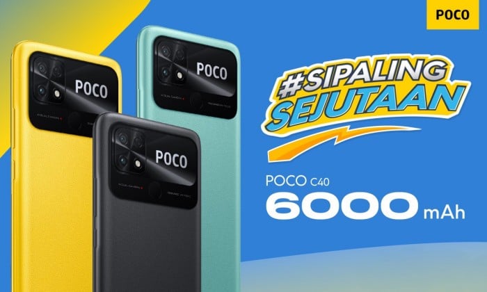 POCO-C40-6000mAh