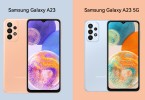 Samsung Galaxy A23 vs Galaxy A23 5G