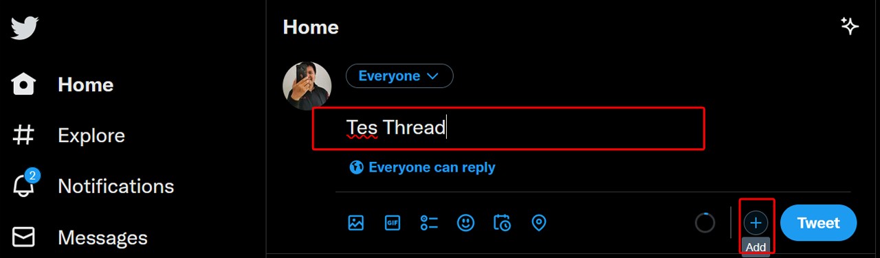 Cara Membuat Thread di Twitter Langsung di Web dan Aplikasi