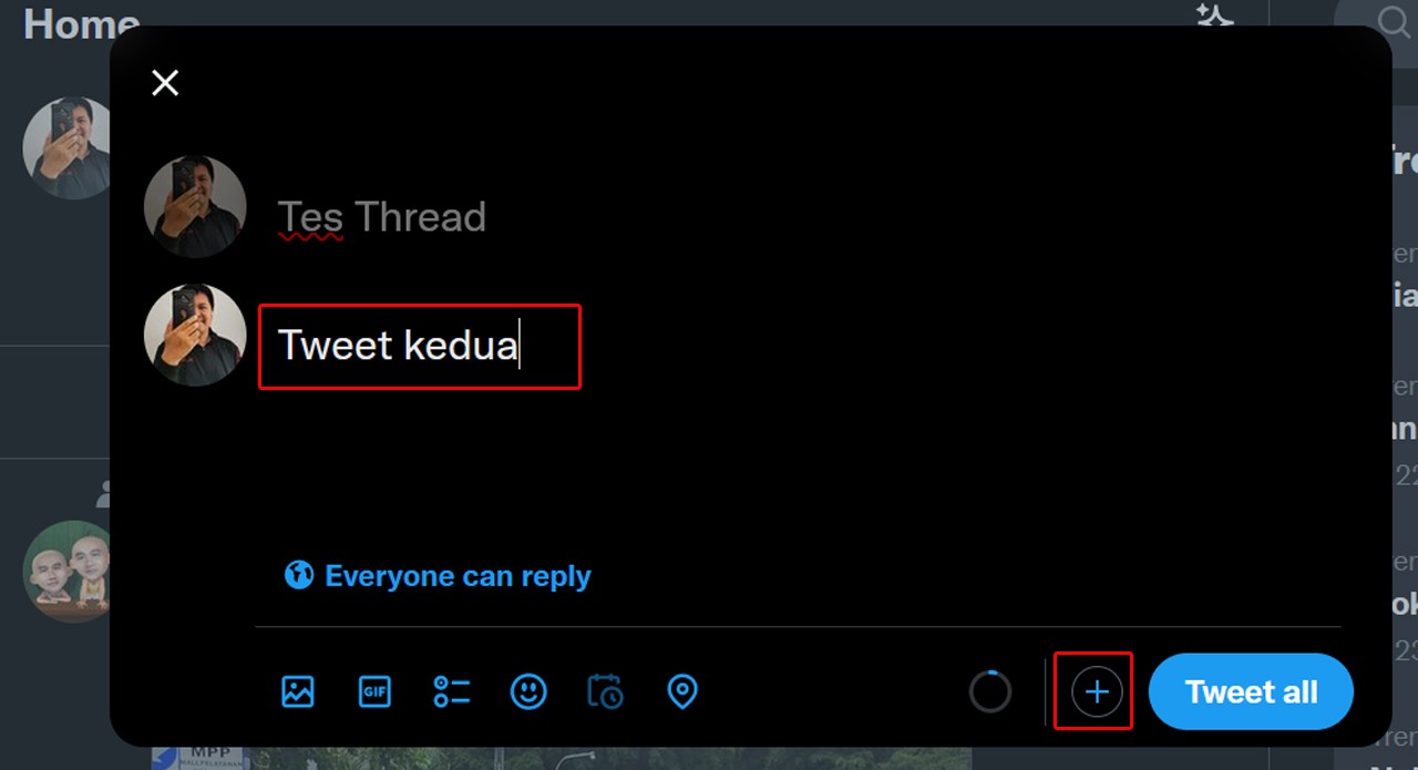 Cara Membuat Thread di Twitter Langsung di Web dan Aplikasi