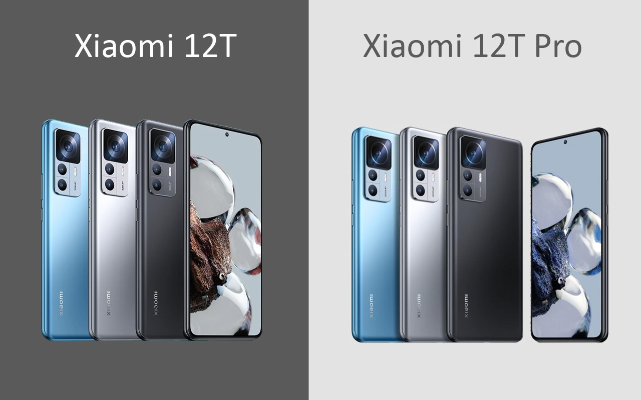Xiaomi 12T vs 12T Pro Header