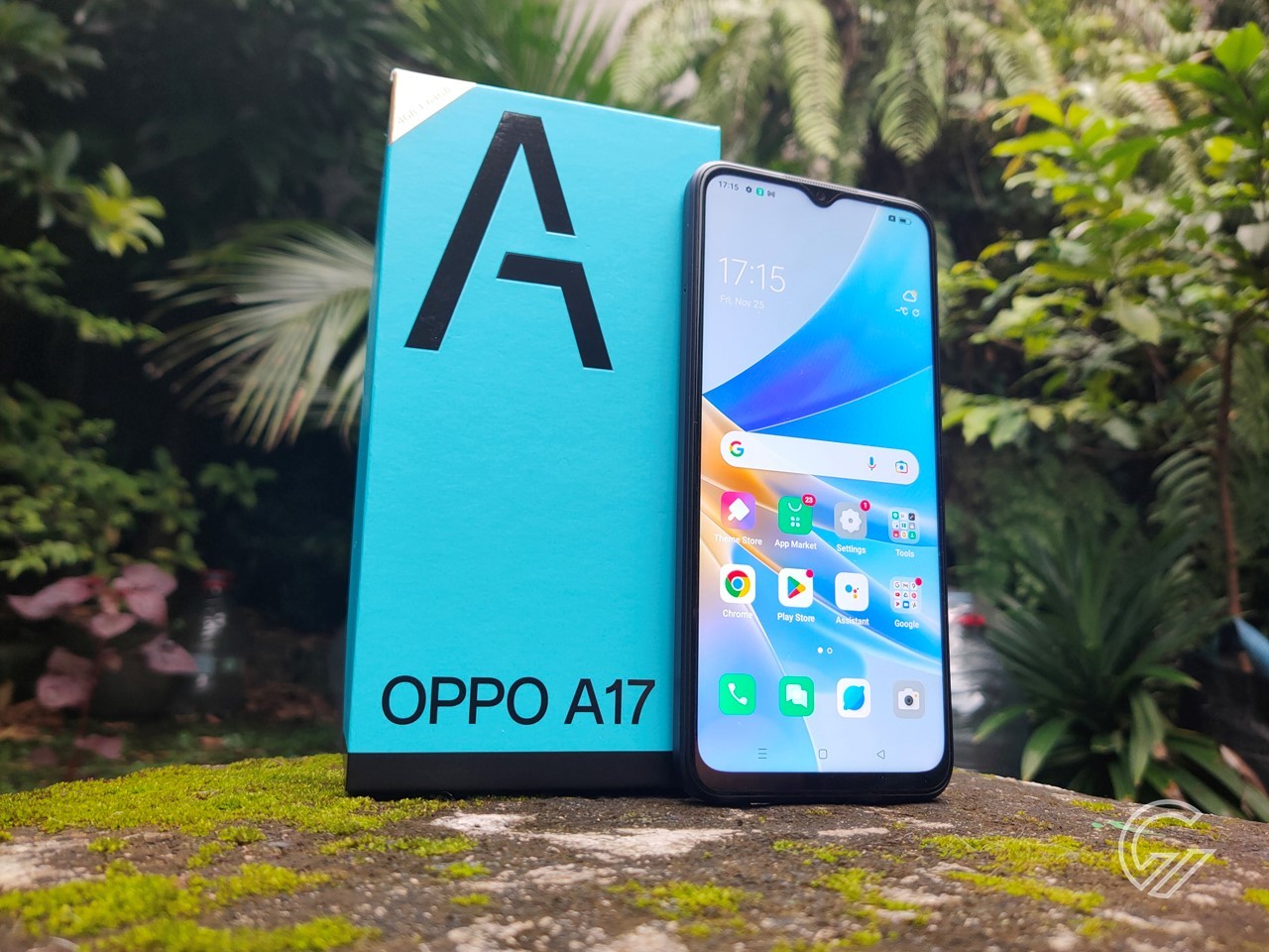 OPPO A17 - Box with screen