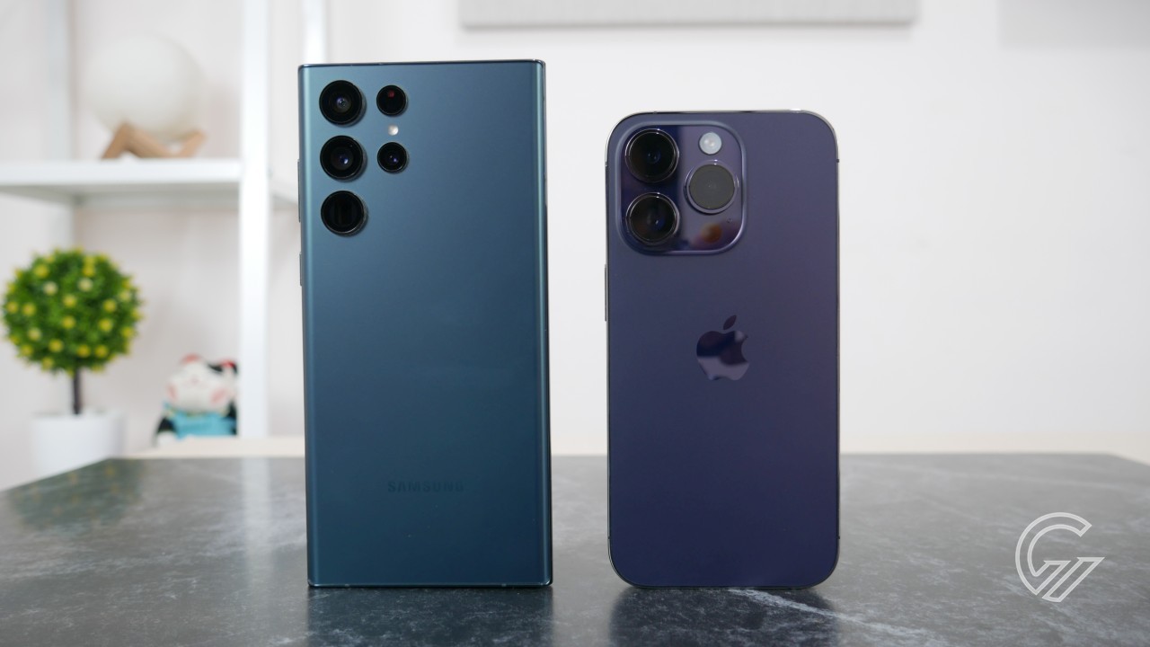 iPhone 14 Pro vs Galaxy S22 Ultra