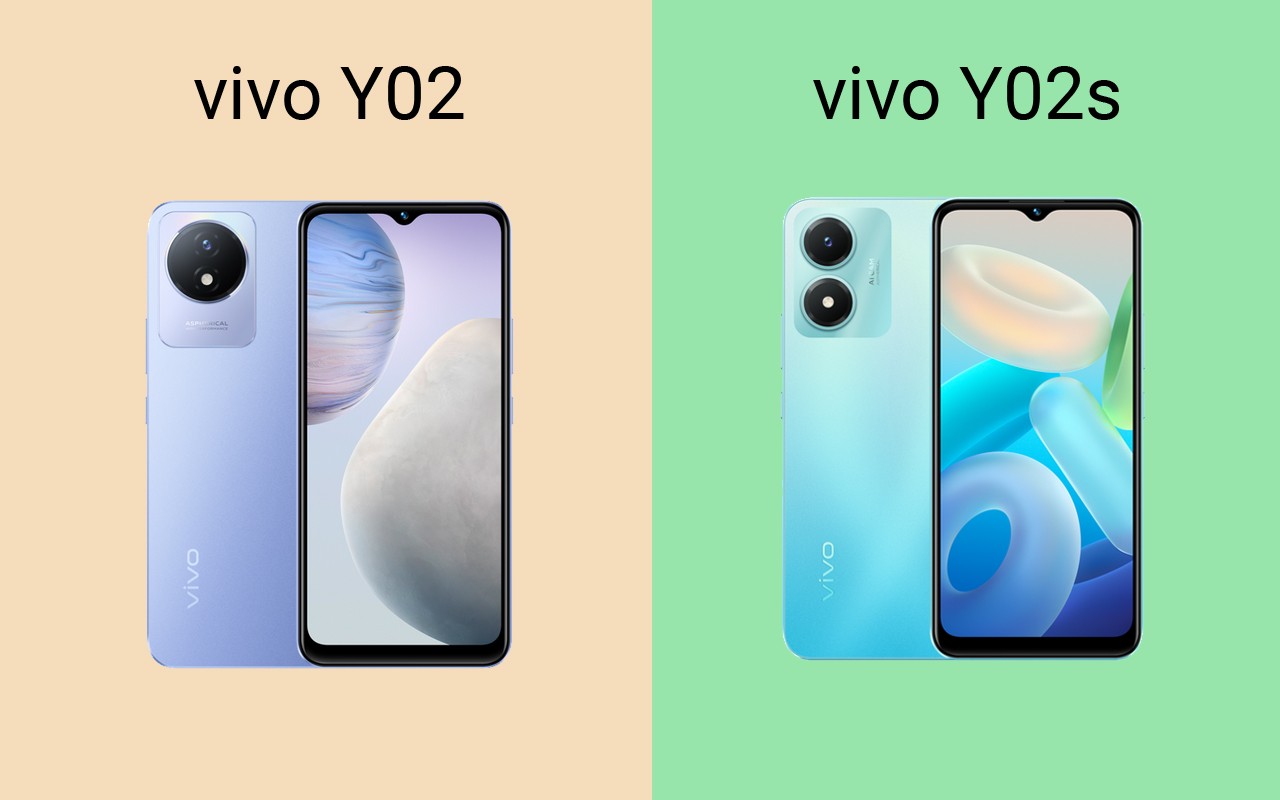 vivo Y02 vs Y02s