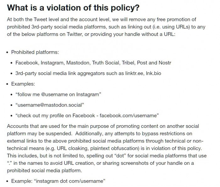Aturan-baru-Twitter-Larang-sebut-media-sosial-lain