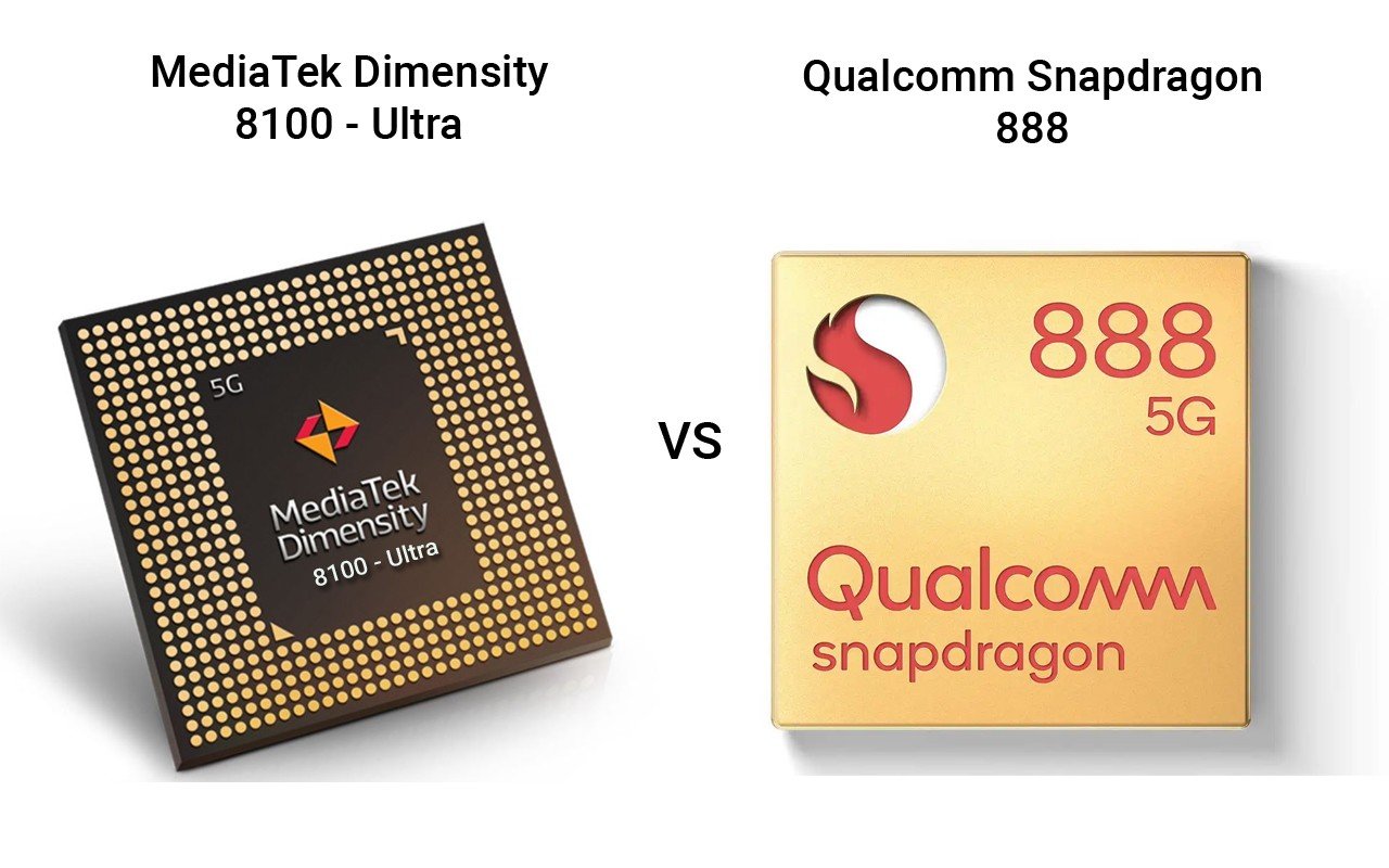 MediaTek Dimensity 8100 Ultra Vs Qualcomm Snapdragon 888 Header