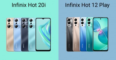 Infinix Hot 20i vs Infinix Hot 12 Play