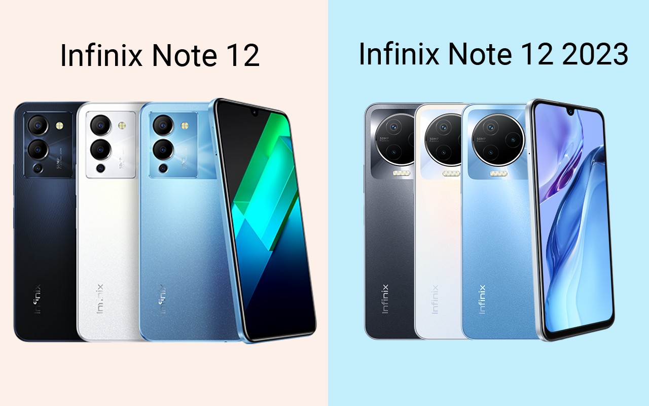 Infinix Note 12 2022 vs Infinix Note 12 2023 Header