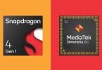 Qualcomm Snapdragon 4 Gen 1 vs Dimensity 810