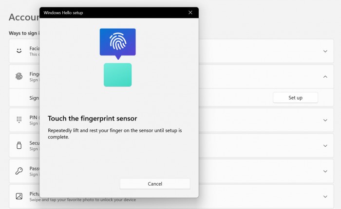 Setup Fingerprint Laptop ASUS - 5