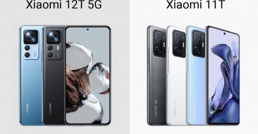 Xiaomi 12T 5G vs Xiaomi 11T