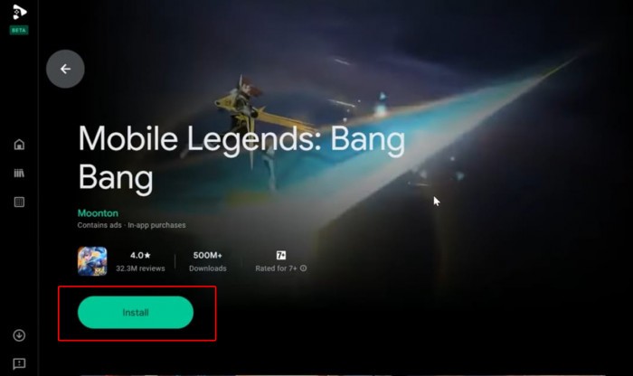 Mobile Legends di PC - Google Play Games - Install