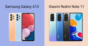 Samsung Galaxy A13 vs Xiaomi Redmi Note 11