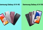 Samsung Galaxy A14 4G vs Galaxy A14 5G