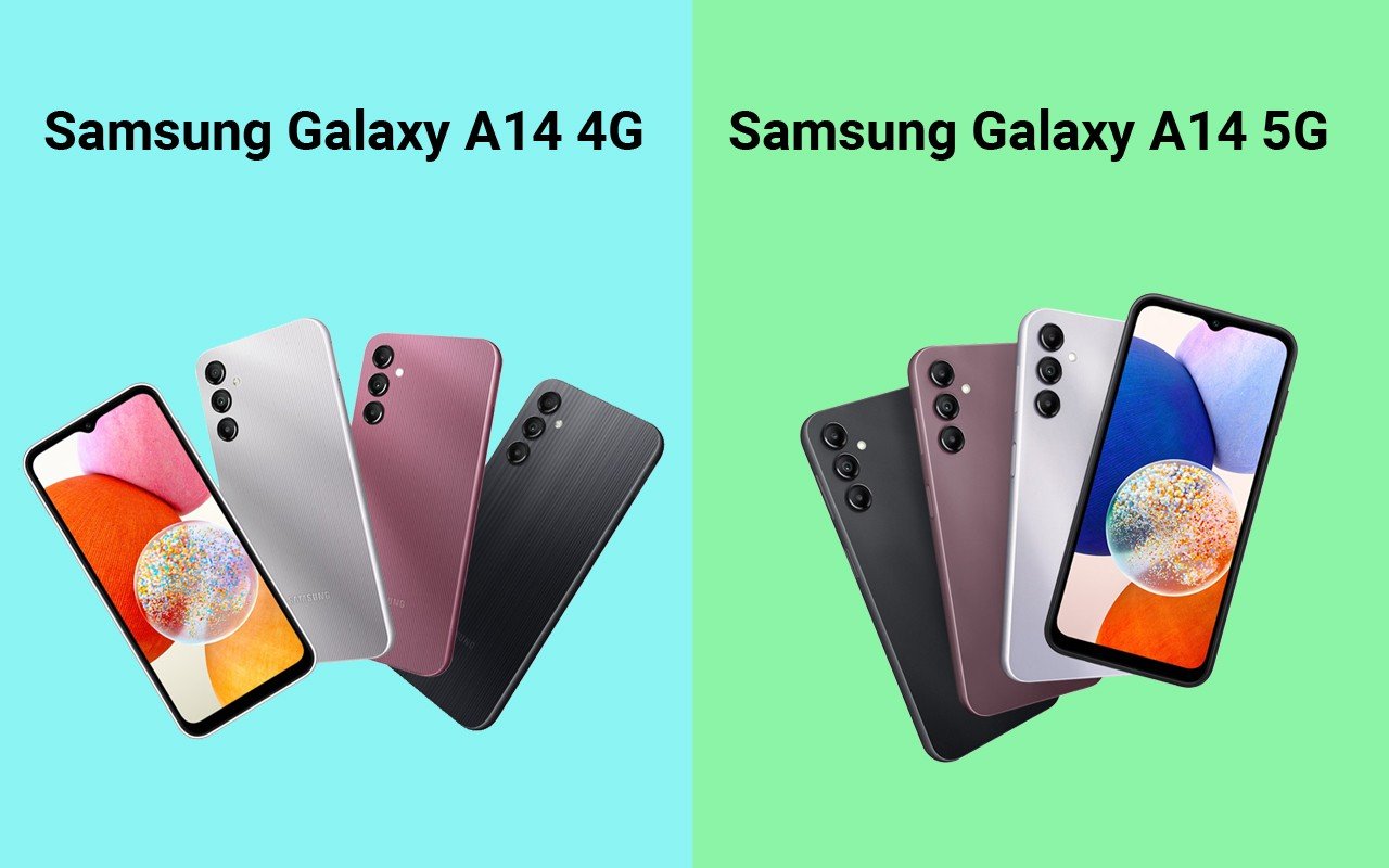 Samsung Galaxy A14 4G vs Galaxy A14 5G Header