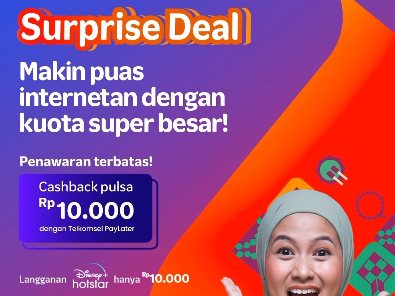 Surprise Deal Telkomsel Header