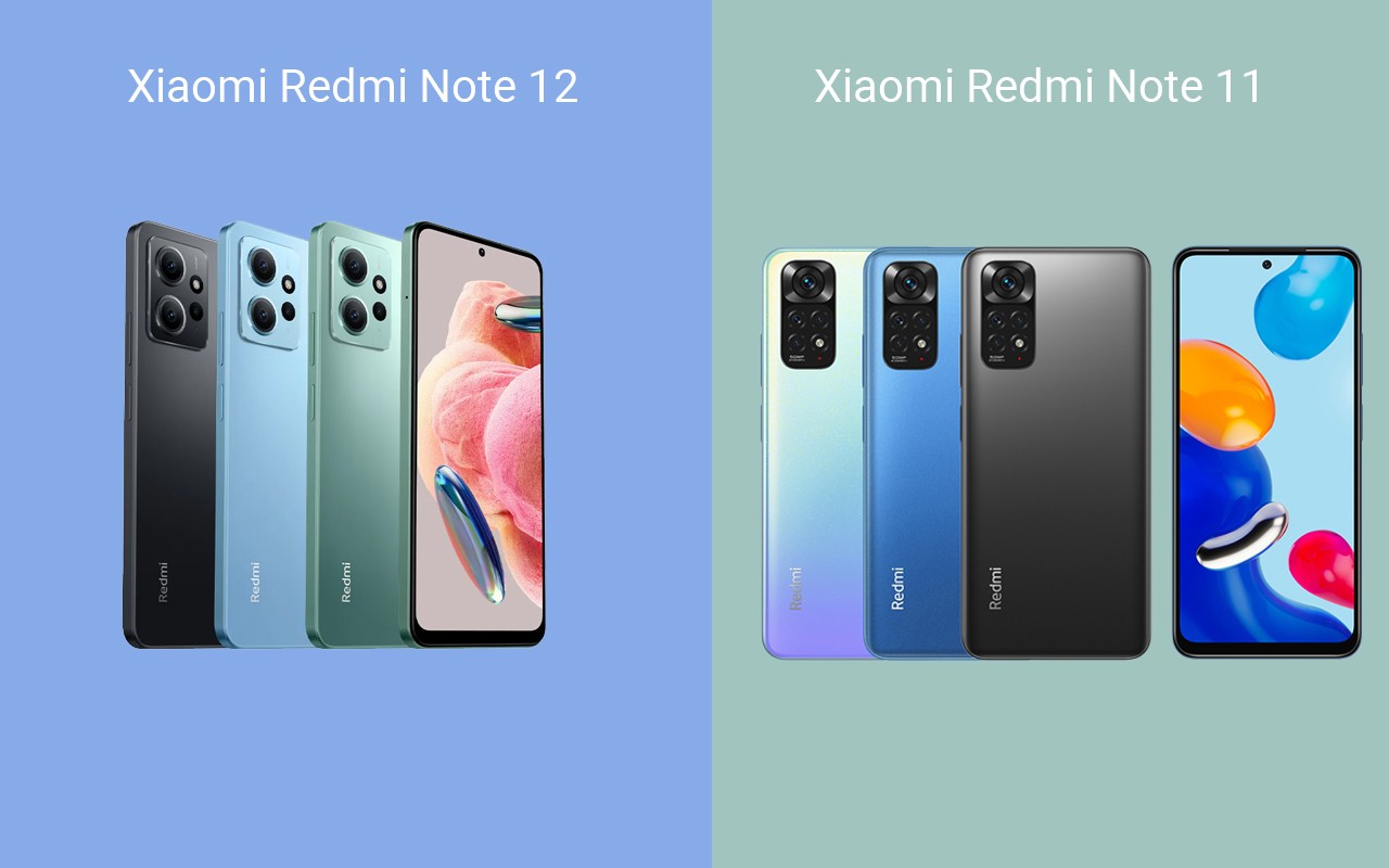 Tajuk Redmi Note 12 vs Redmi Note 11