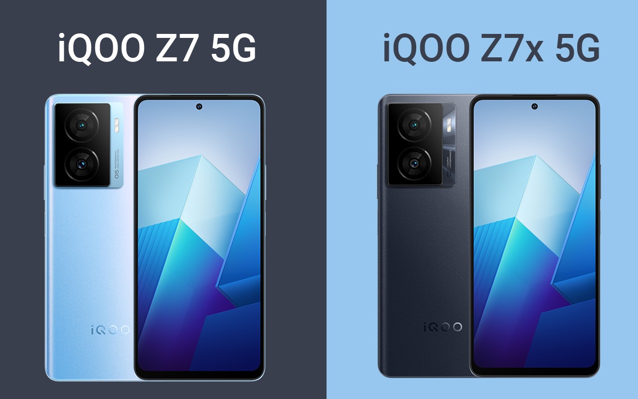 iQOO Z7 5G vs Z7x 5G Header