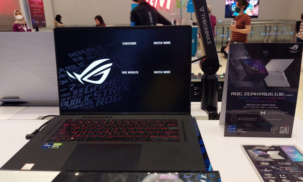 ASUS ROG Zephyrus M16 Dan G16 2023 Sambangi Indonesia, Andalkan Intel ...