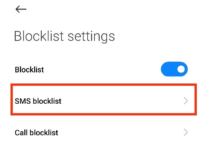 Cara Blokir SMS di Xiaomi - 9