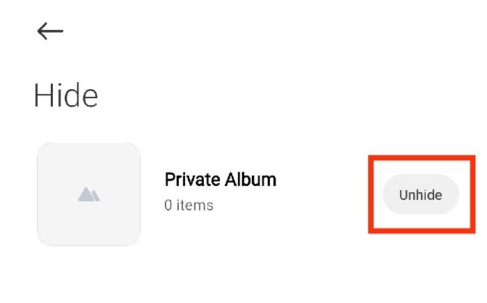 Cara Hide Unhide Album Tersembunyi Xiaomi - 8